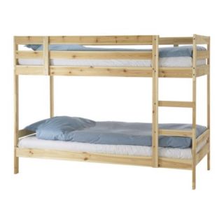 MYDAL Bunk bed frame IKEA The ladder mounts on the right or the left 