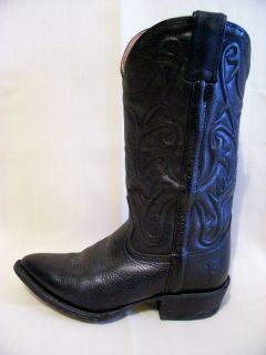 Frye Boots 77694 Bruce Black Womens 6 5 Mid Calf Excellent Condition 