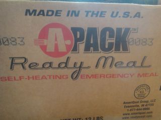MRE A PACK READY TO EAT MILITARY SURVIVAL EMERGENCY FOOD VARIETY OF 6 