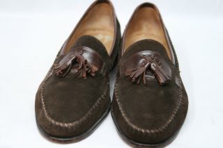 Bruna Magli Handmade Leather Loafers Dress Shoes Mens 12 M