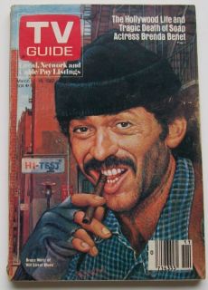 1983 March TV Guide Mag Bruce Weitz Hill Street Blues