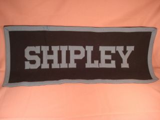 Vintage Shipley School Bryn Mawr PA Banner Approx 30 x 13