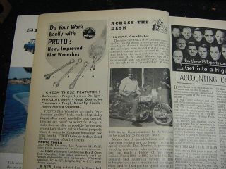 Burt Munro at Bonneville Popular Mechanics Mag as Seen in Fastest 