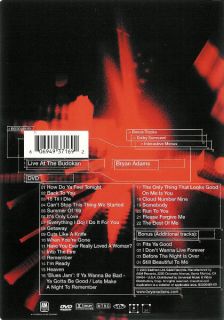 Bryan Adams Live at The Budokan Japan 2000 DVD 606949371692