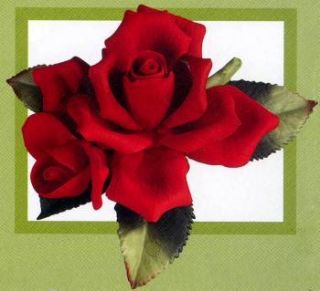 Andrea by Sadek Boxed Red Rose with Bud 4 Mothers Day