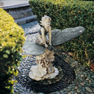    Mystical Butterfly Garden Statue Sculpture Home Decor Indoor Outdoor