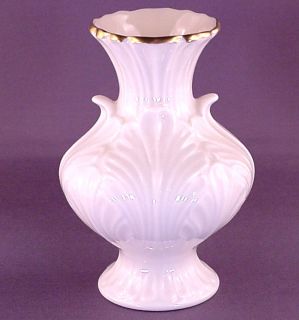 Lenox China Elfin 4 1 2 Bud Vase w 24K Gold Trim