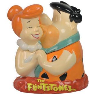 Fred and Wilma Flintstone Cookie Jar by Westland Giftware