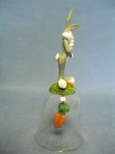 bugs bunny looney tunes glass bell