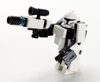 CUSTOM Lego Star Wars BLACK OPS IMPERIAL GUNSHIP, like Republic Attack 