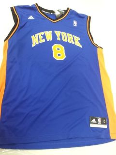 XL J R Smith Blue NewYork Knicks Replica Jersey