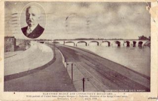   Bridge Connecticut Boulevard Morgan G Bulkeley U s Senator 1908