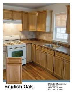   cabinets no appliances no countertops cabinets only english oak