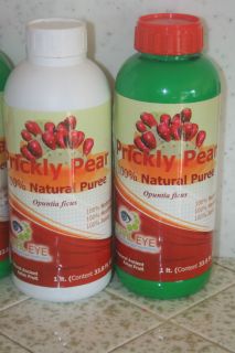   RED PRICKLY PEAR CACTUS Juice Concentrate 100 Prickly Pear Cactus New