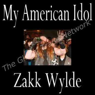 Zakk Wydle My American Idol  Huge Decal Black Label Society Ozzy 
