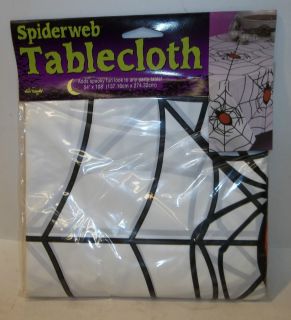 New Spiderweb Tablecloth Halloween Party 