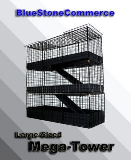 New 3 Level 1x3 Guinea Pig Large Custom Pet Cage