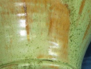 Very similiar to the Prairie Green of Frankoma Pottery.
