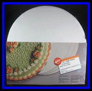 new wilton cake circles 12 inch 8 ct nip