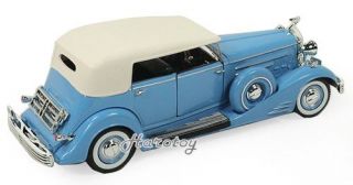Cadillac 1933 Fleetwood 452C Phaeton Soft Top 1 32 Blue