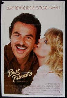 Best Friends Burt Reynolds Goldie Hawn Movie Poster