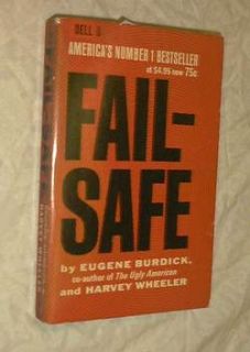 Fail Safe Eugene Burdick Harvey Wheeler PB 1st Dell