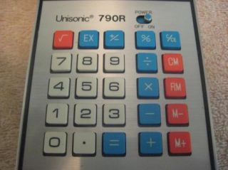 RETRO Vintage Calculator Unisonic 790R Functional