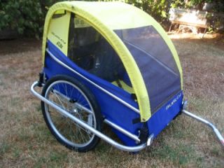 Burley DLite Bike Trailer Childs Double Seat Free Local Pick Up 