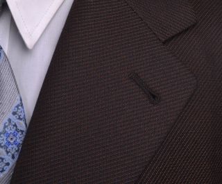 ISW* CANALI 3Btn Brown Italian Suit 44L 44 L