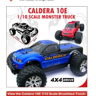 Redcat Caldera E10 Monster Truck 20 Off Replacement Parts