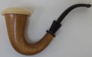   Holmes Meerschaum Calabash Pipes   Made of African Mahogany Wood