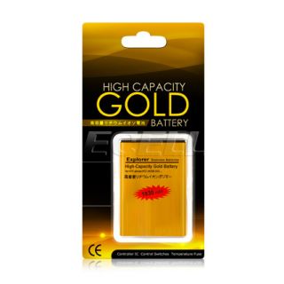 Gold 1930mAh Ba S540 High Capacity Battery for HTC Explorer Wildfire S 