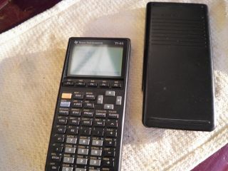 Texas Instruments 85 Graphic Calculator with Manual