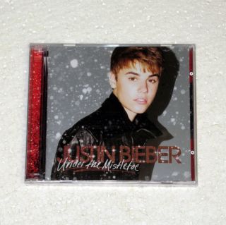 Deluxe Edition Justin Bieber Under The Mistletoe CD DVD Combo New 