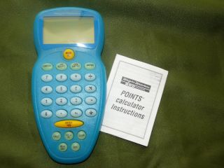 Weight Watchers Points Calculator 3636 Handheld