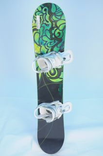 Used Burton Womens LUX 2011 Snowboard with Bindings 139cm #1737