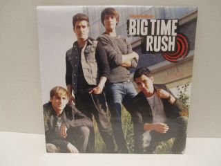 2013 Calendar Big Time Rush Nickelodeon 16 Month Assorted Pictures New 