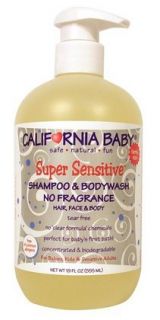 california baby super sensitive shampoo bodywash 19 oz
