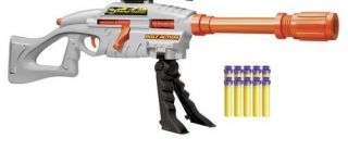 Nerf Style Buzz Bee Air Warriors Range Master Sniper Dart Blaster Gun 