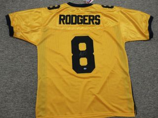 Autographed California Golden Bears Aaron Rodgers NCAA Jersey Signed 