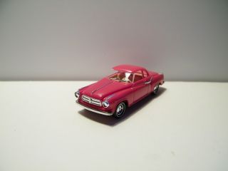 Busch 43100 1958 Borgward Isabella Coupe Red HO Scale