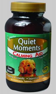 NaturVet Quiet Moments Calming Aid Chewable Tabs 60ct