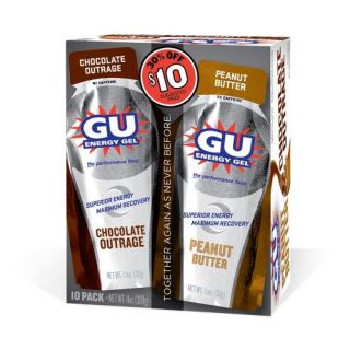 gu split 10pk chocolate peanut butter gu split 10 pk they re finally