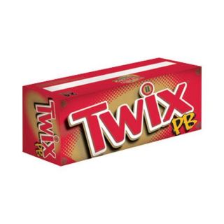 24 Pack Twix PB Peanut Butter Cookie Milk Chocolate Candy 2 Bars Free 
