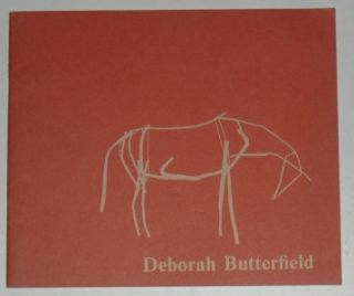 Deborah Butterfield Catalog Jerusalem Horse 1981 Israel