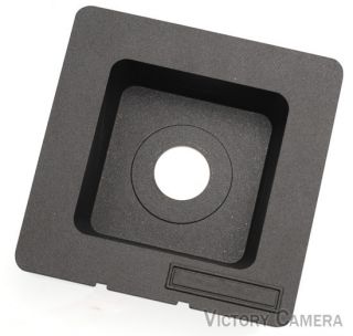 Cambo Recessed 0 Lens Board for 4x5 5x7 View Camera