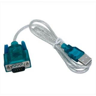 USB to RS232 Serial 9 Pin DB9 Cable Adapter for PC PDA Mac GPS Driver 