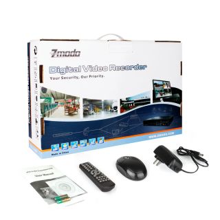 ZMODO 4CH CCTV Security Outdoor Camera DVR System 500GB