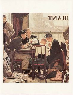 Saying Grace by Norman Rockwell (Saturday Evening Post, November 24 