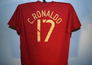 Nike Portugal #17 C. Ronaldo T shirt Size XL * Brand New W/Tags 